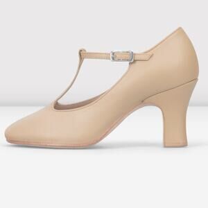 Bloch Ladies Chord T-Strap 3 inch Heel Character Shoes